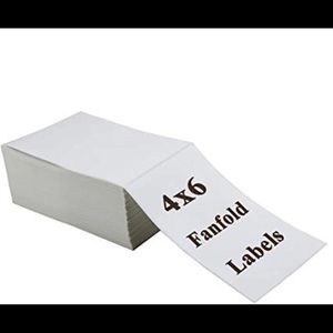 500 Thermal Shipping Labels fanfold